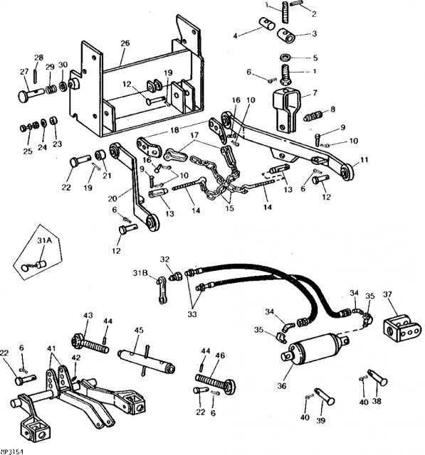 john deere m parts diagram