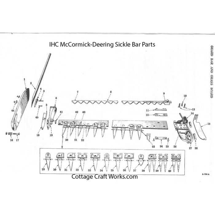 john deere no 9 sickle mower parts diagram