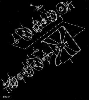 john deere power flow bagger parts diagram