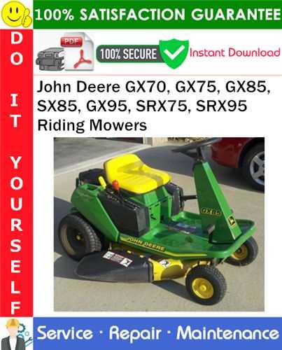 john deere srx95 parts diagram