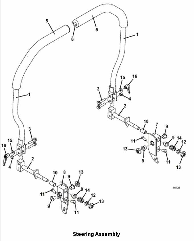 john deere steering parts diagram