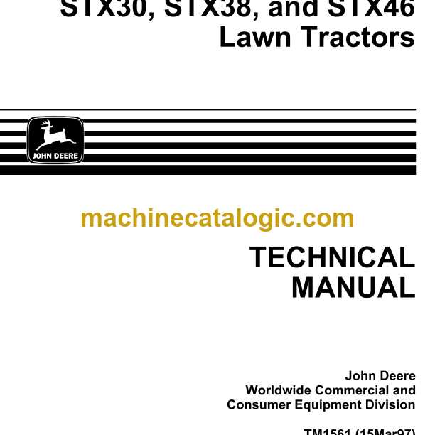 john deere stx38 steering parts diagram