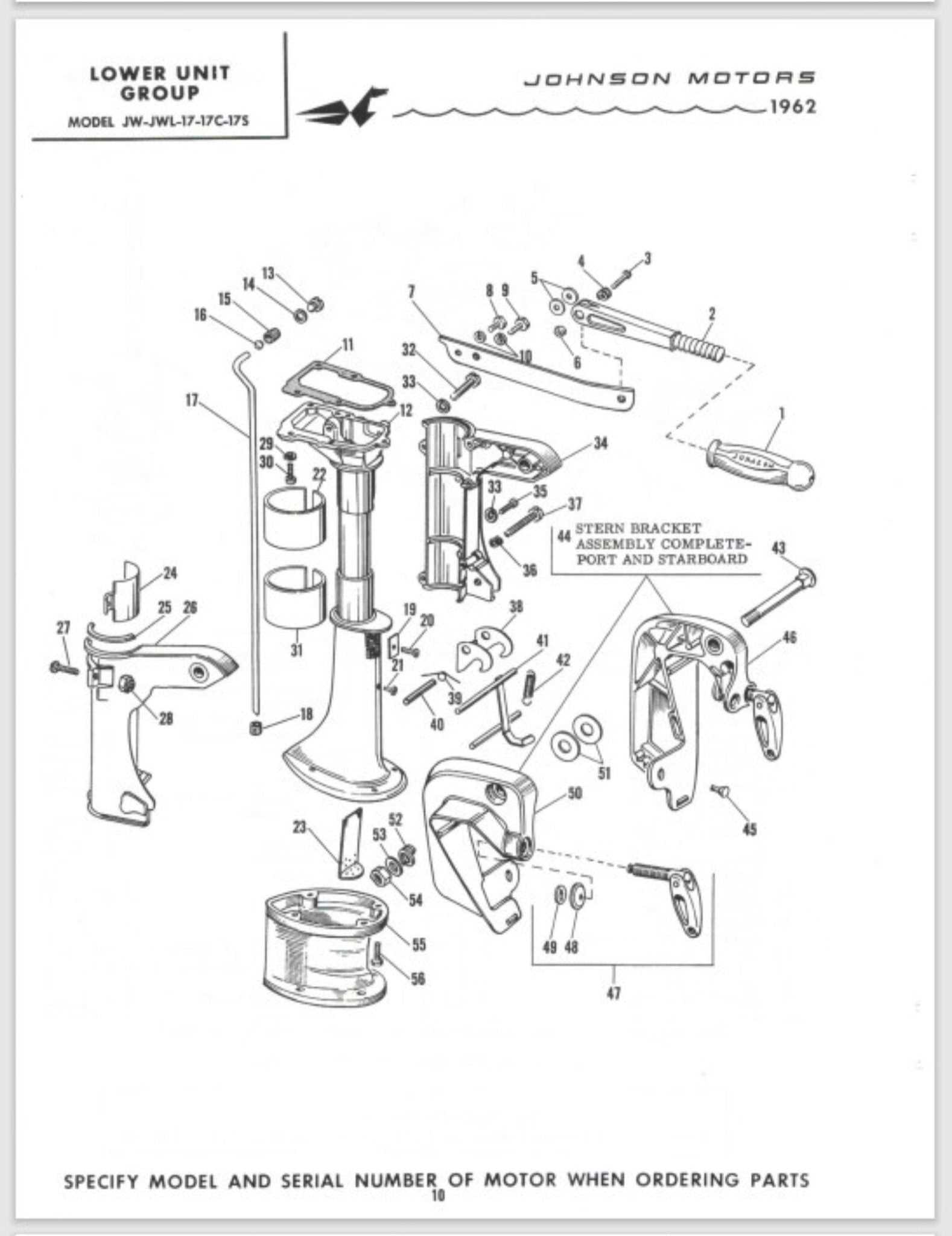 johnson 115 outboard parts diagram