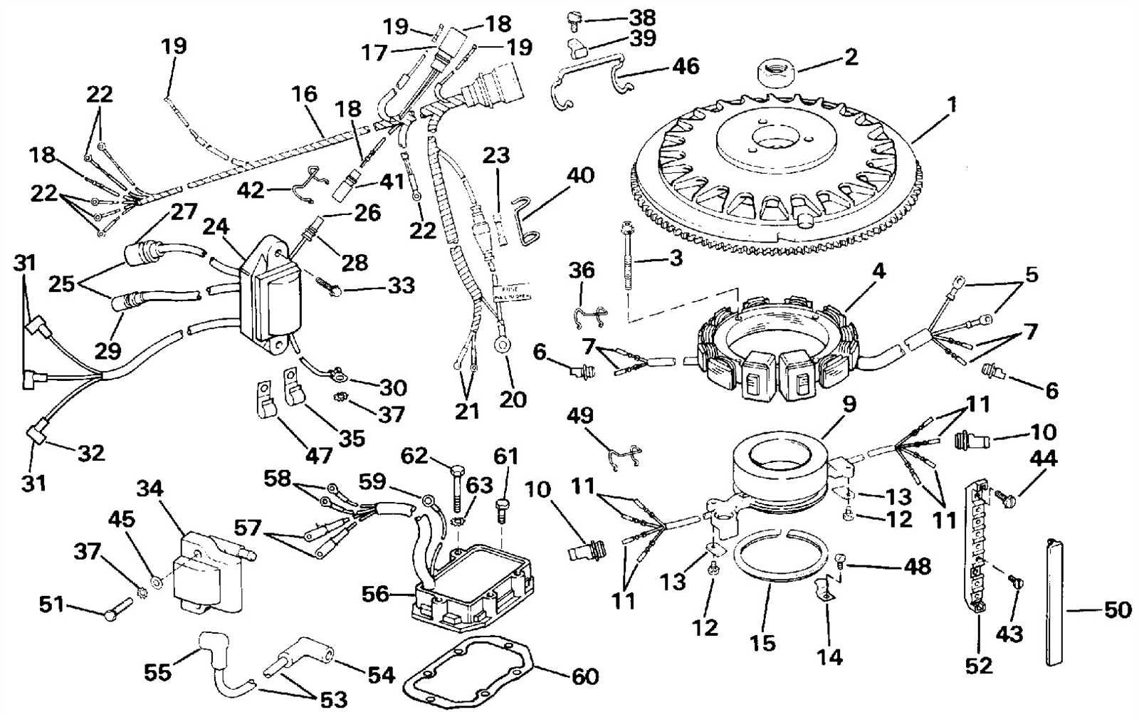 johnson outboard parts diagram