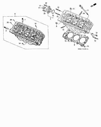 2002 honda odyssey parts diagram