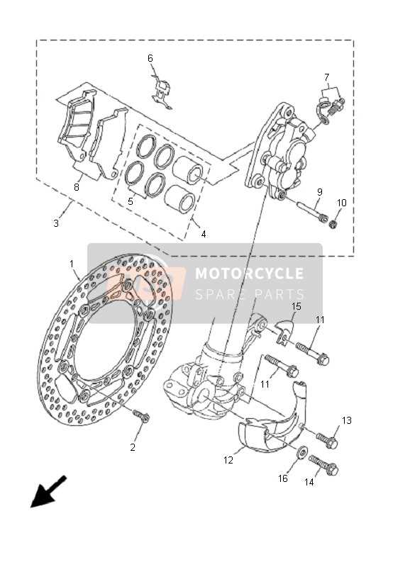 2001 yz125 parts diagram