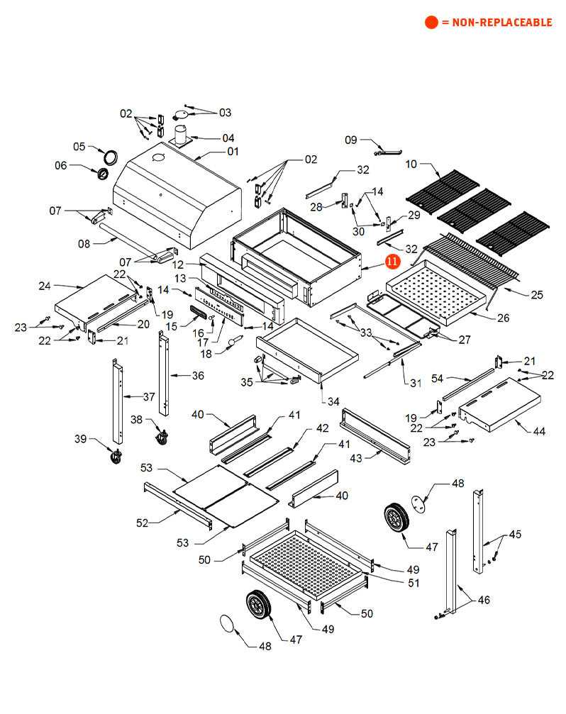 weber genesis e 310 parts diagram