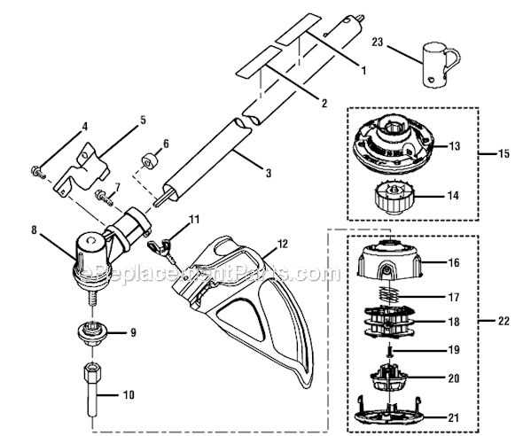 ryobi ry40001a parts diagram