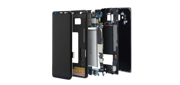 samsung s8 parts diagram