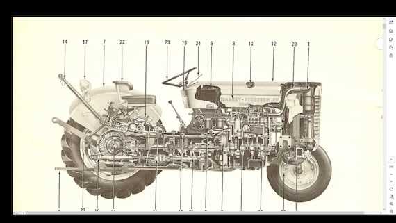 parts of a tractor diagram