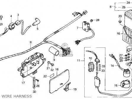 1988 honda fourtrax 300 parts diagram