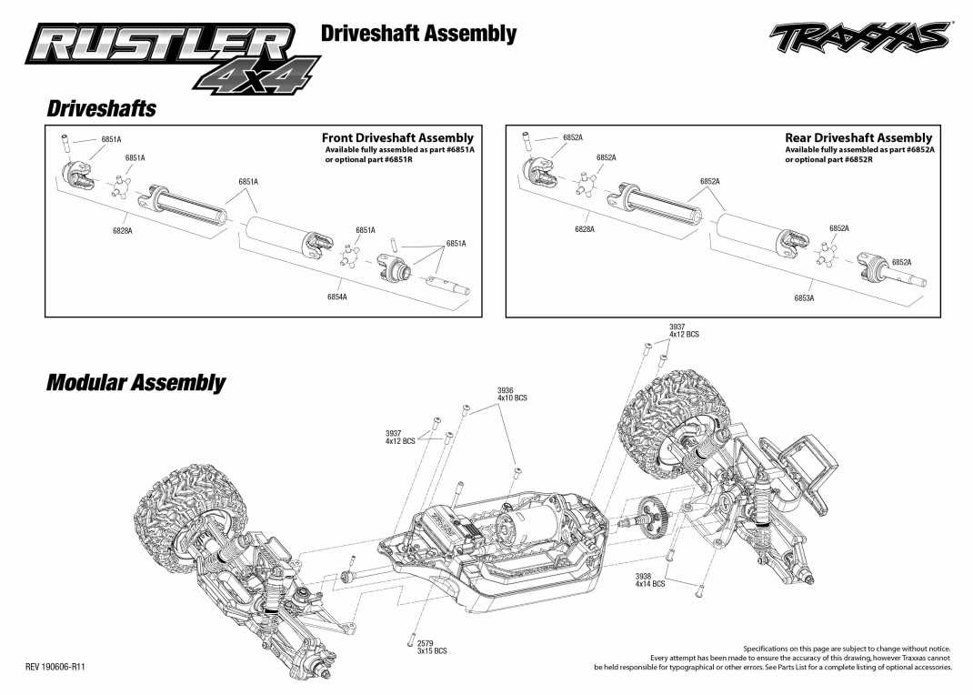 slash 2wd parts diagram