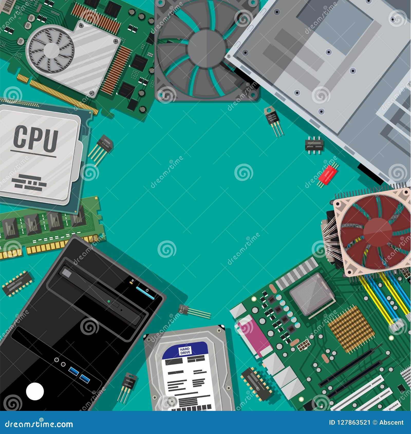 pc parts diagram