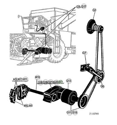 john deere 210 disc parts diagram