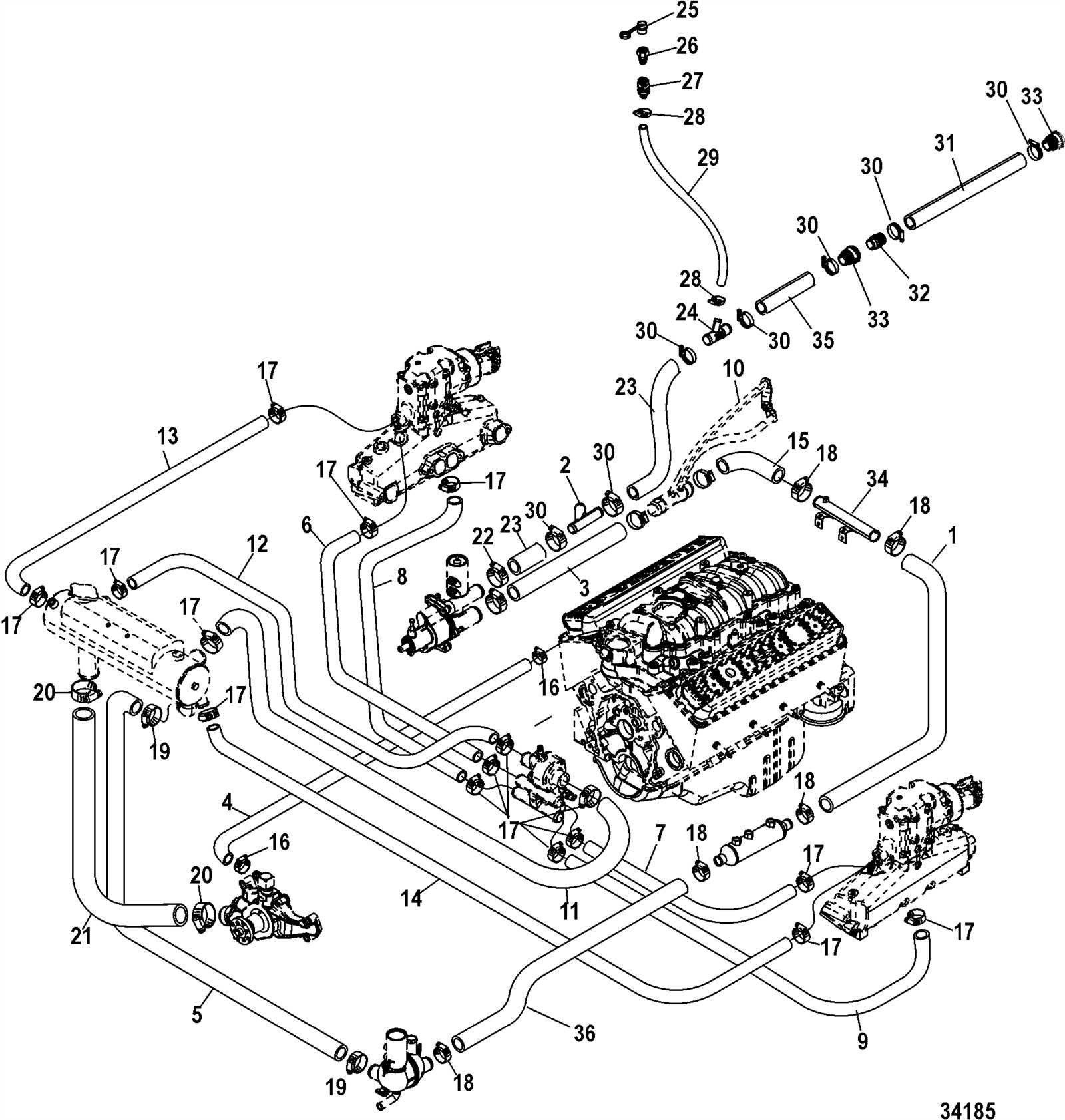 mercruiser 260 parts diagram