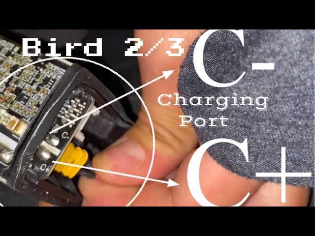 bird scooter parts diagram