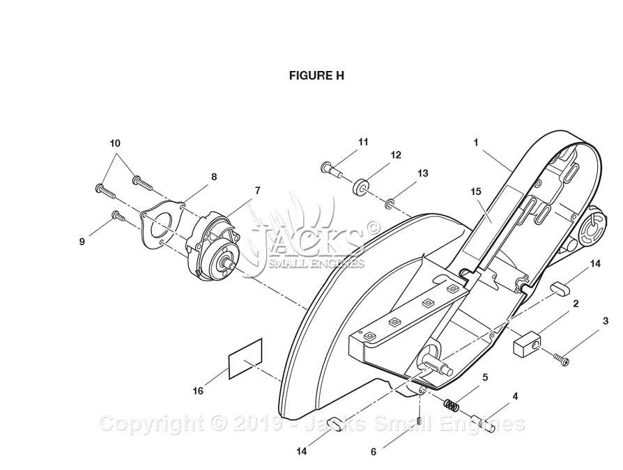 ridgid r4222 miter saw parts diagram