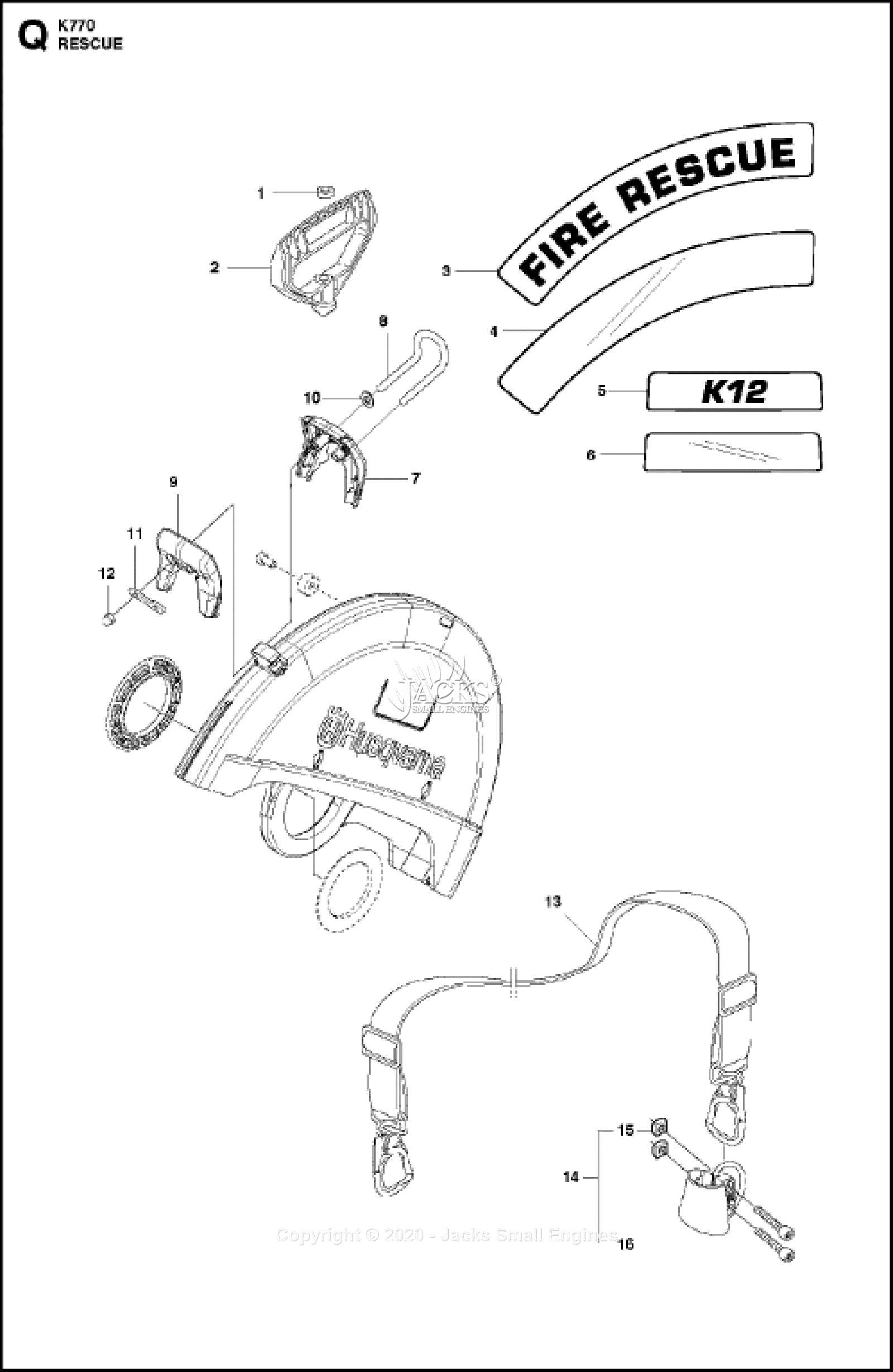 k770 parts diagram