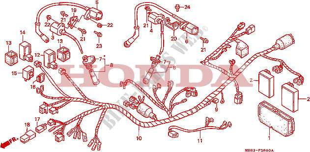 africa twin parts diagram