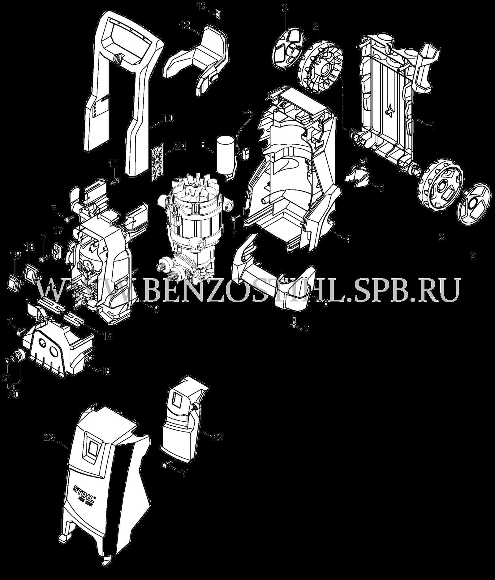 karcher k4 pressure washer parts diagram