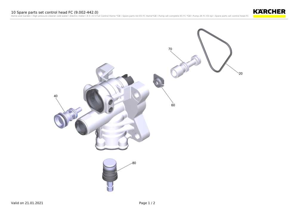 karcher k5 parts diagram