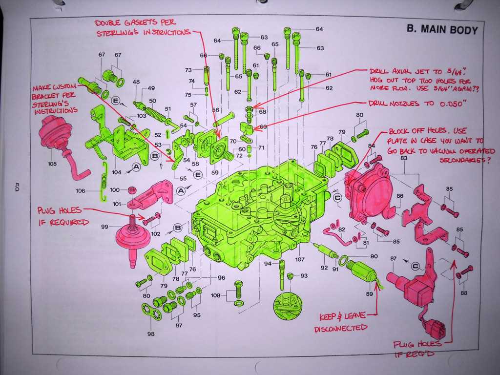 nikki carburetor parts diagram