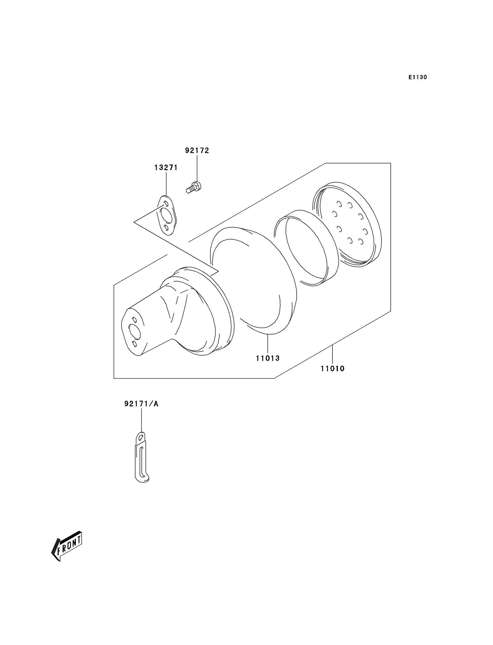 kawasaki kfx 50 parts diagram