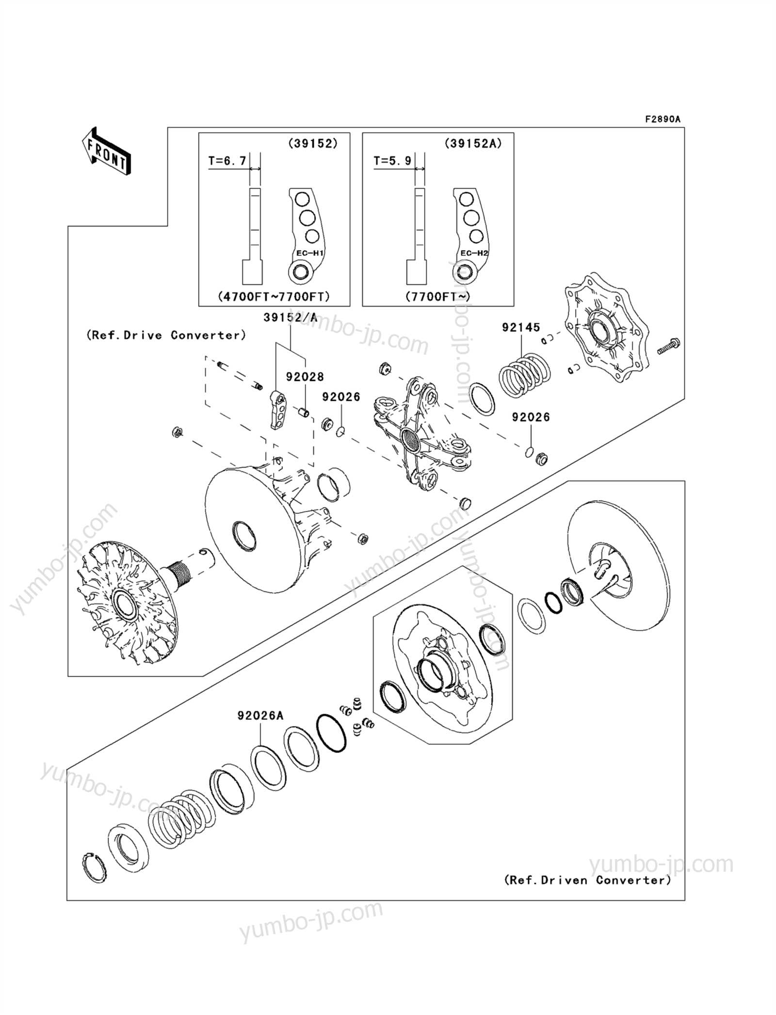 kawasaki prairie 360 parts diagram