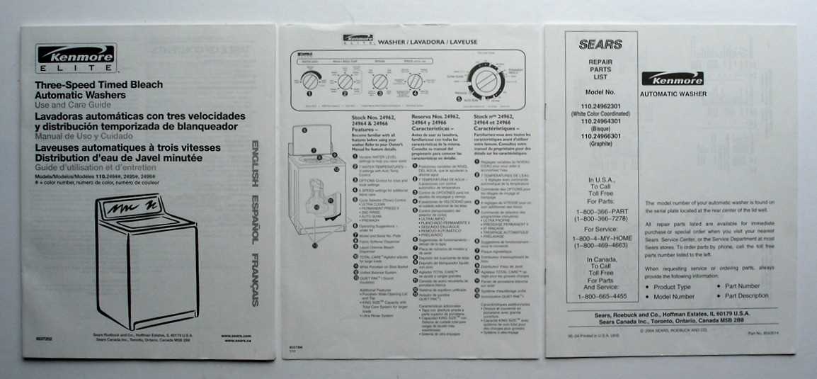 kenmore elite washer parts diagram