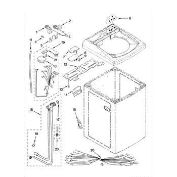 kenmore model 110 parts diagram