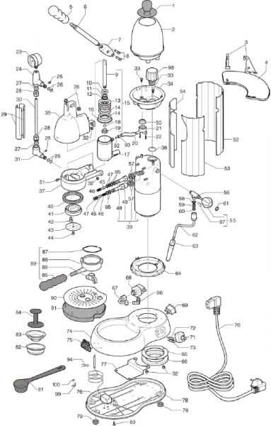 keurig b70 parts diagram