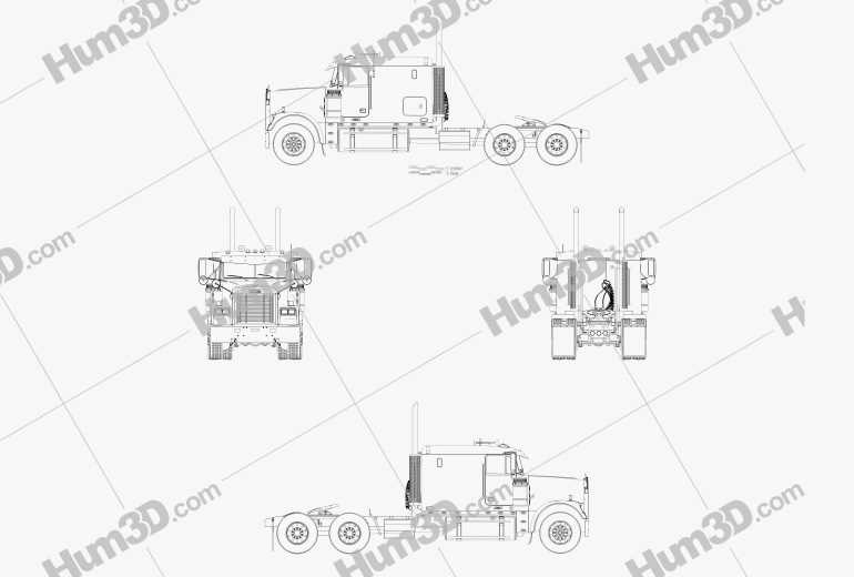 freightliner fld 120 parts diagram