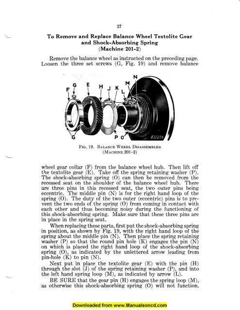 singer 201 2 parts diagram