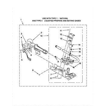 kenmore model 110 parts diagram