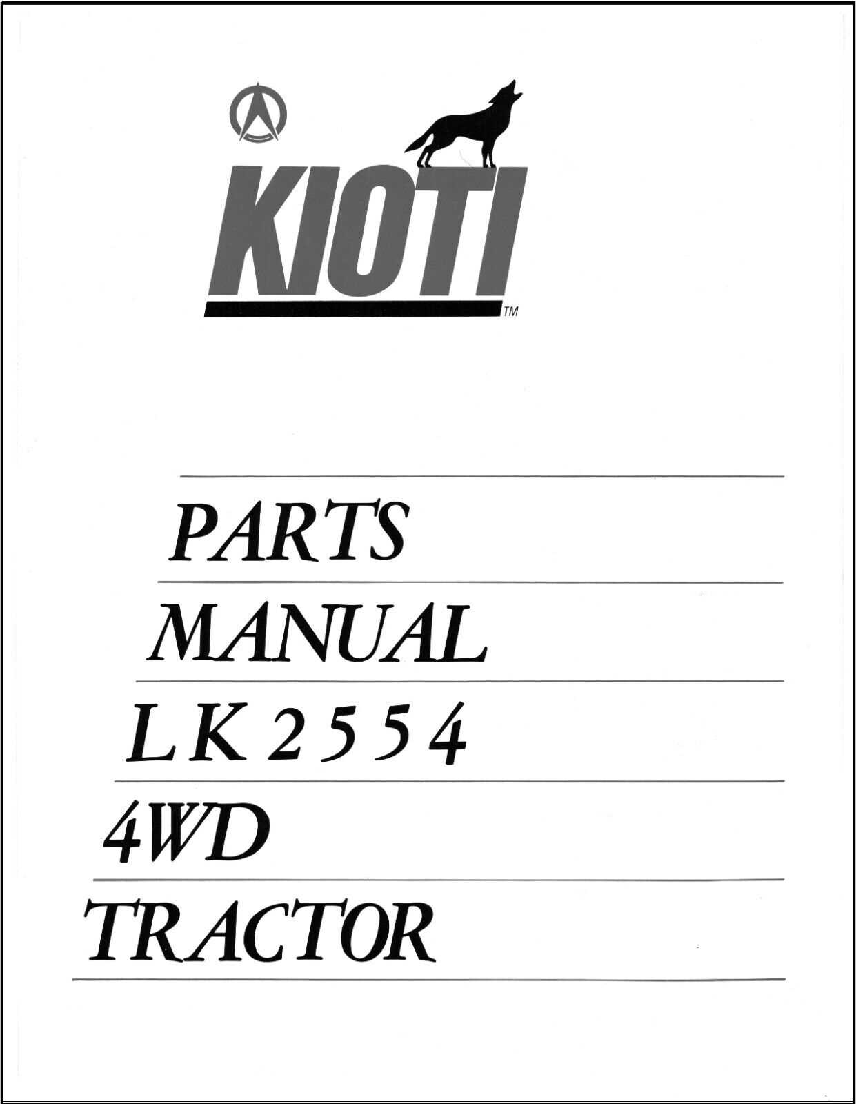 kioti ck20 parts diagram