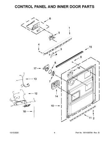 kitchenaid parts diagram