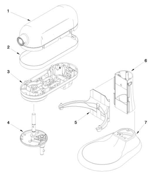 kitchenaid professional 5 plus parts diagram