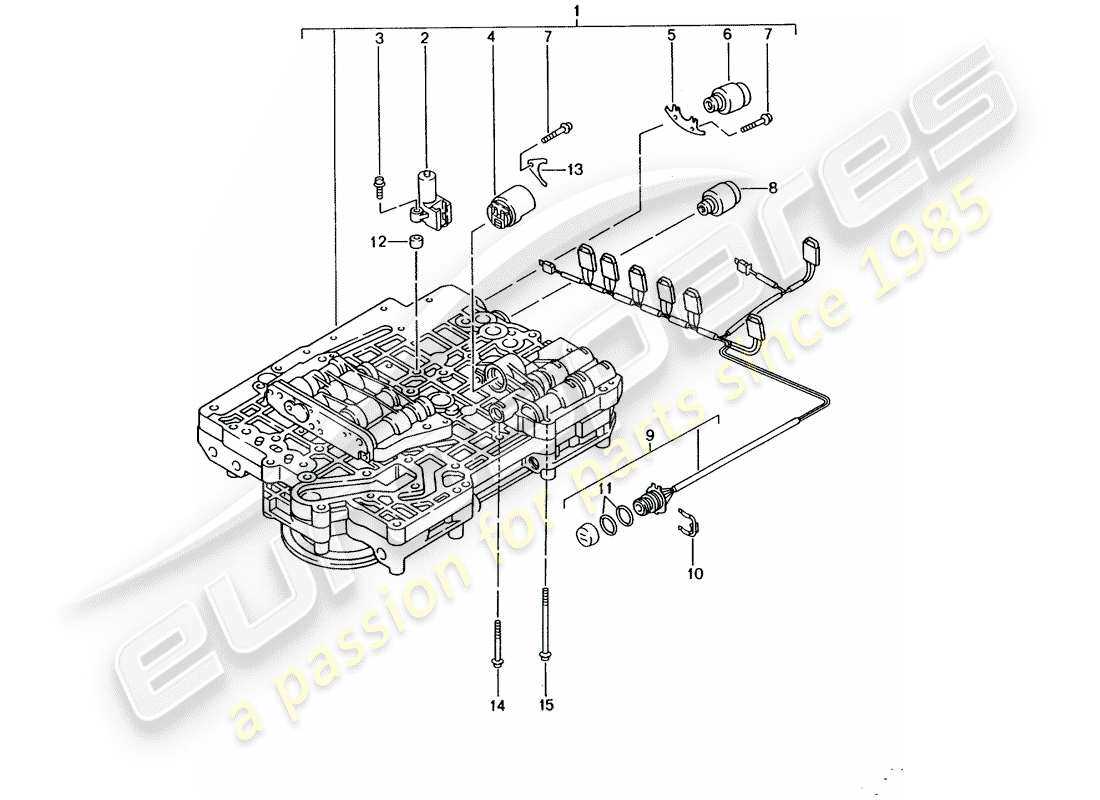 porsche 996 parts diagram