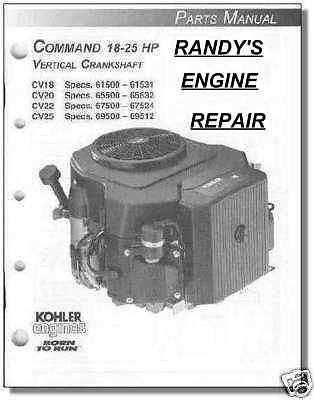 kohler 18hp engine parts diagram