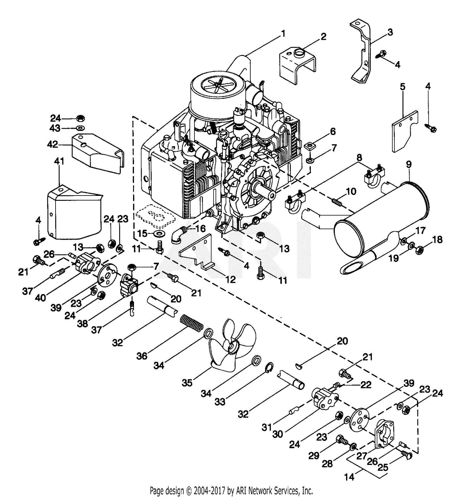 kohler 18hp engine parts diagram