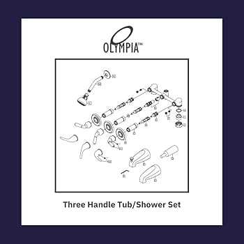 american standard hampton shower faucet parts diagram