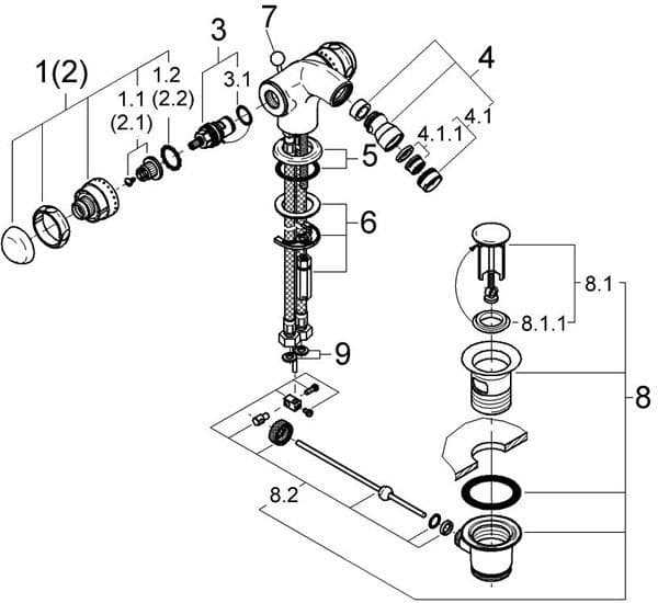 parts of a royal crown diagram