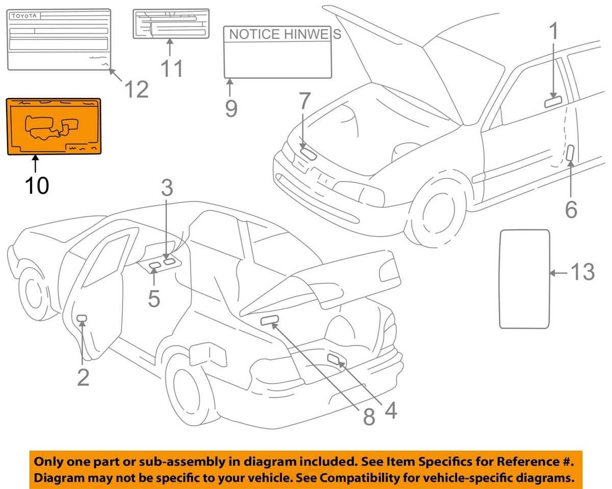 toyota part diagram