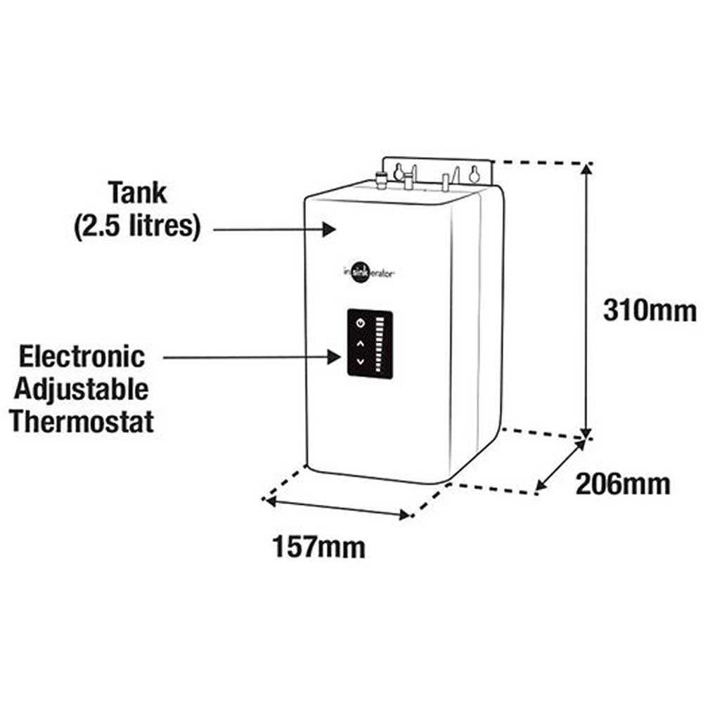 insinkerator hot100 parts diagram