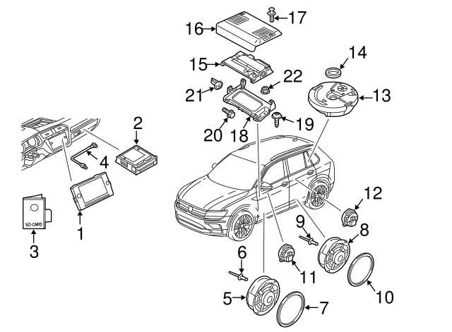 vw tiguan parts diagram