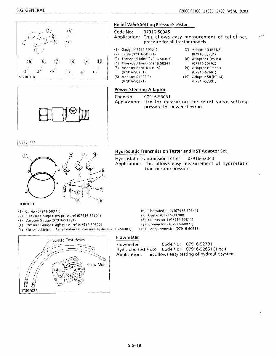 kubota f2100 parts diagram