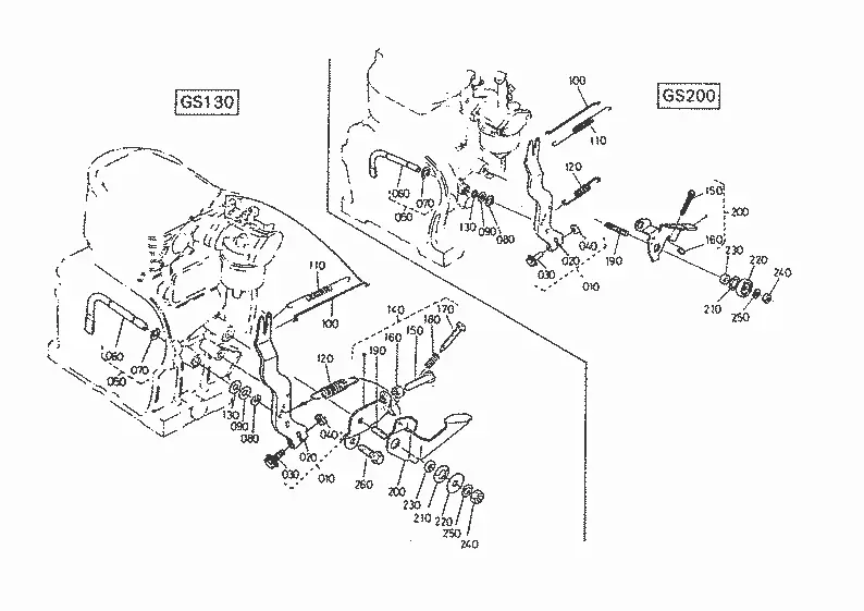 kubota gs130 parts diagram