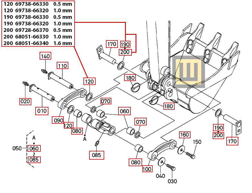 kubota kx018 4 parts diagram