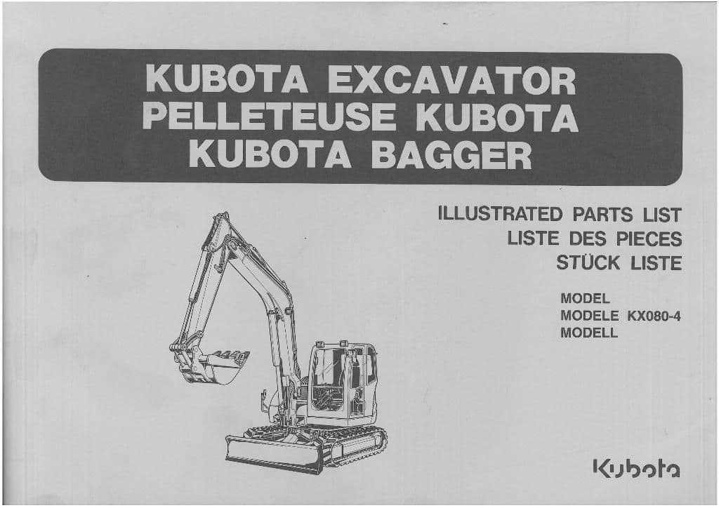 kubota kx018 4 parts diagram