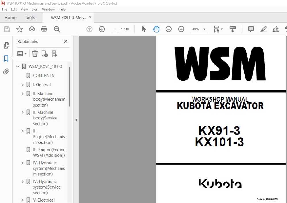 kubota kx91 3 parts diagram